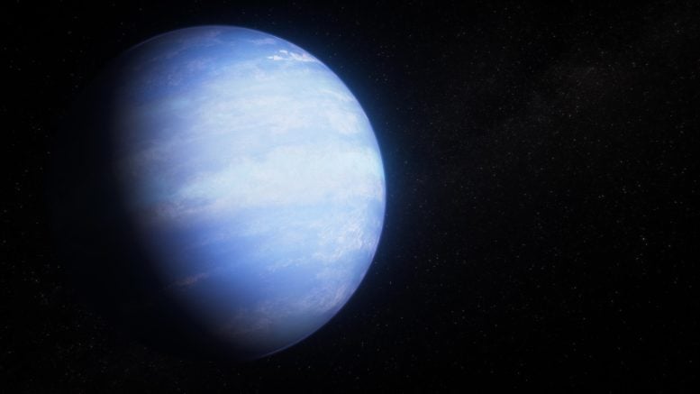 The warm gas giant exoplanet WASP-107 b