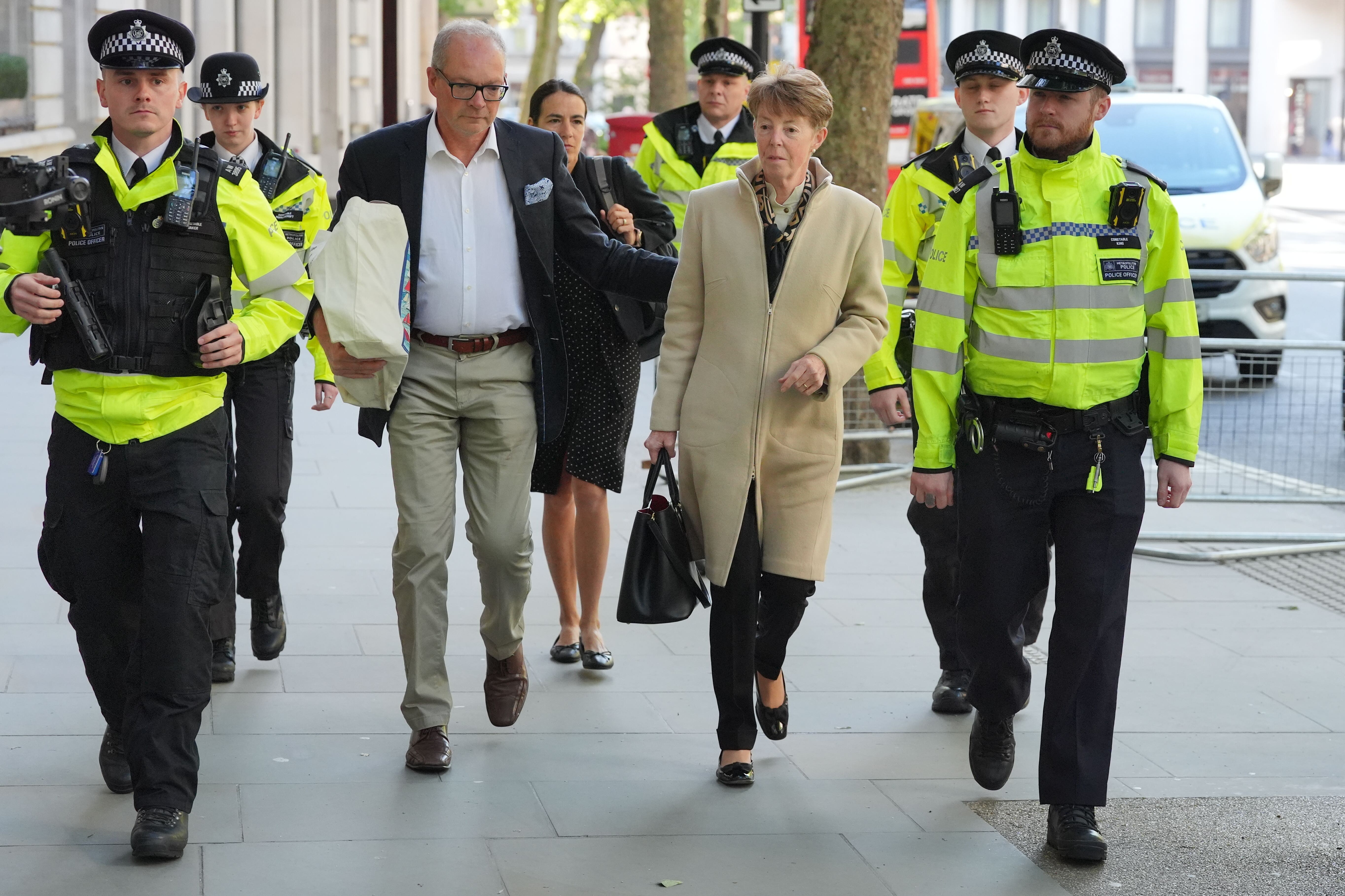 Boos came from the public gallery as Ms Vennells' email was read