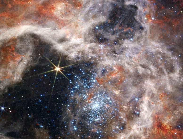 The Webb Tarantula Nebula