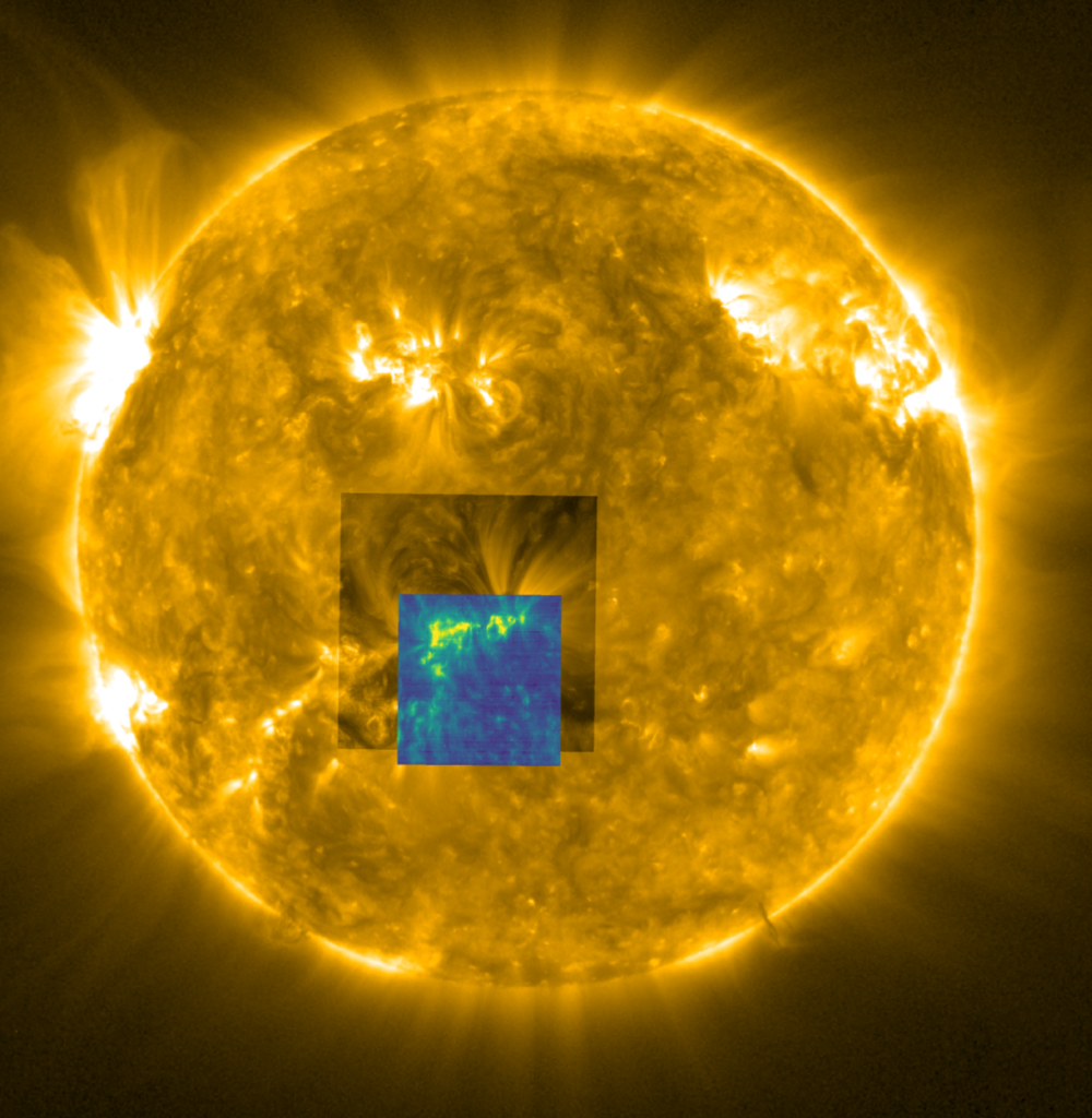 Solar Orbiter observes an active patch of the Sun