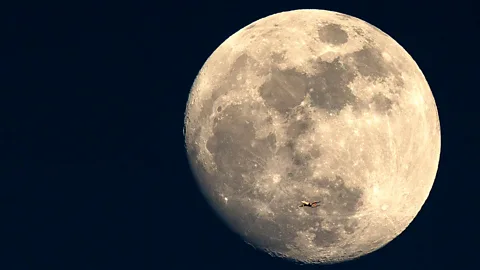 Getty Images Photo of the moon on a black background (Credit: Getty Images)