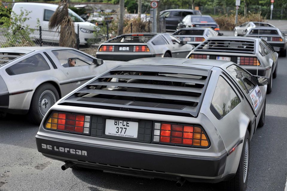 The iconic Delorean (Credit: Russell Pritchard / Presseye)