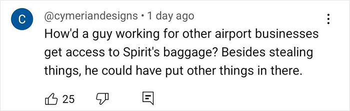 A passenger whose luggage was stolen tracks down the suitcase and arrests an airport employee