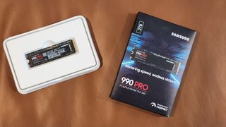 Samsung 990 Pro SSD with box