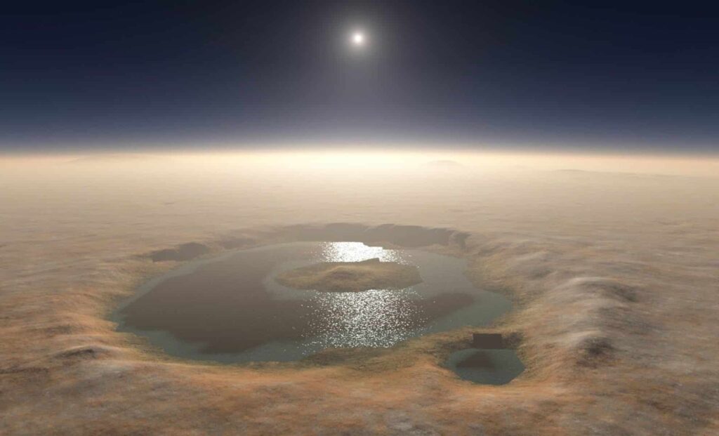 Mars New Research Challenges Existence Of Liquid Water Lake Under Planet's South Pole