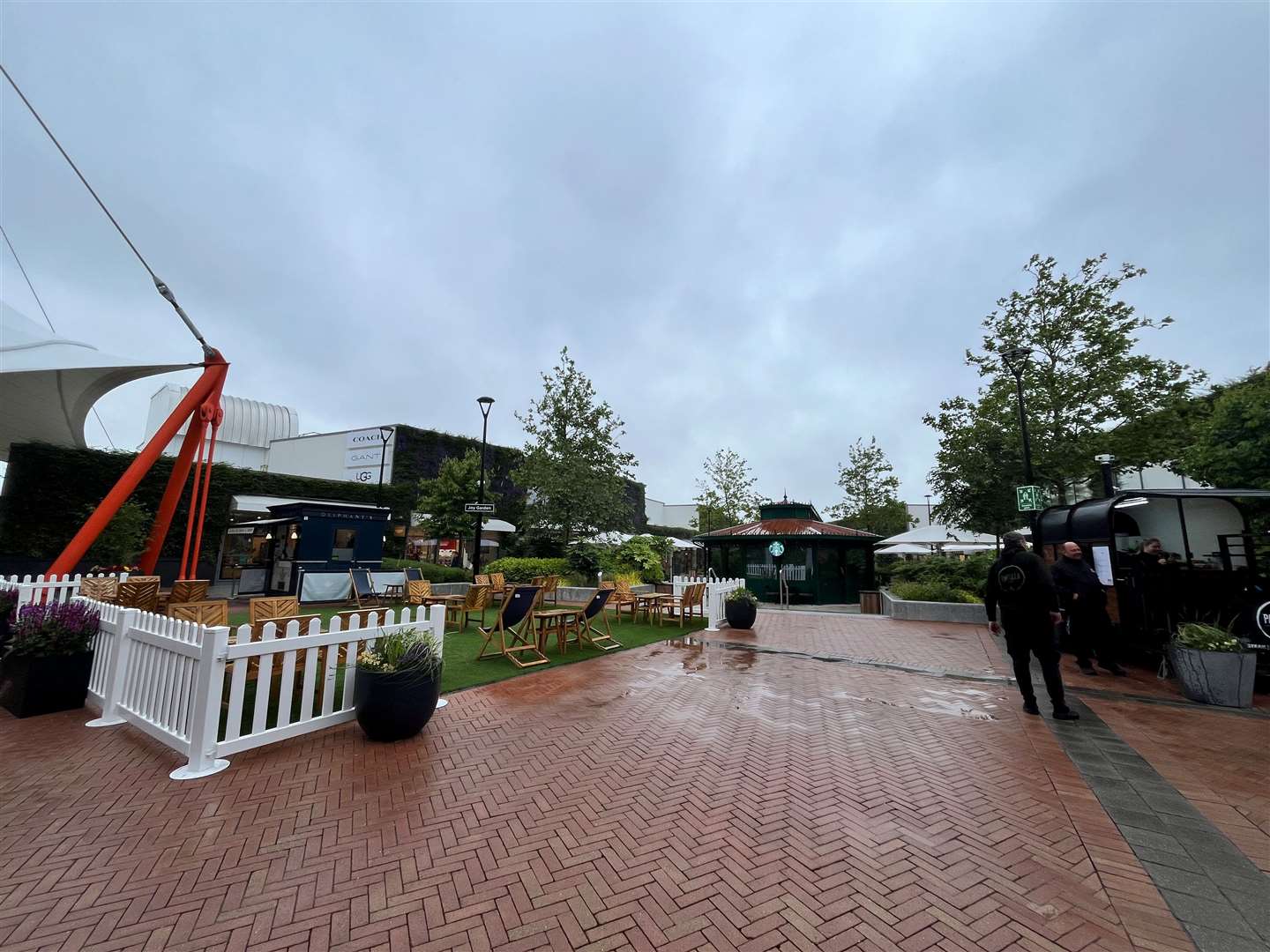 If given the green light, the stalls would be built in the Ashford Designer Outlet extension