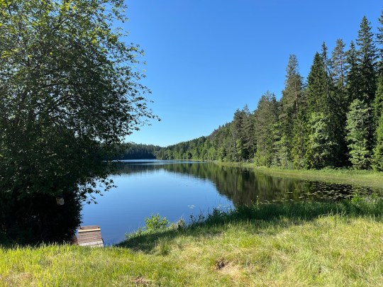 A lake in Sweden