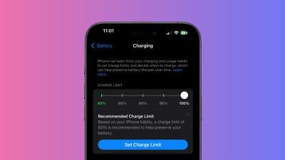 Recommended charge limit ios 18