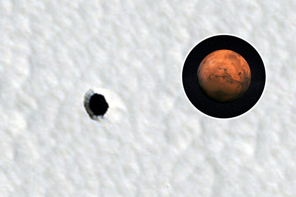 mars hole