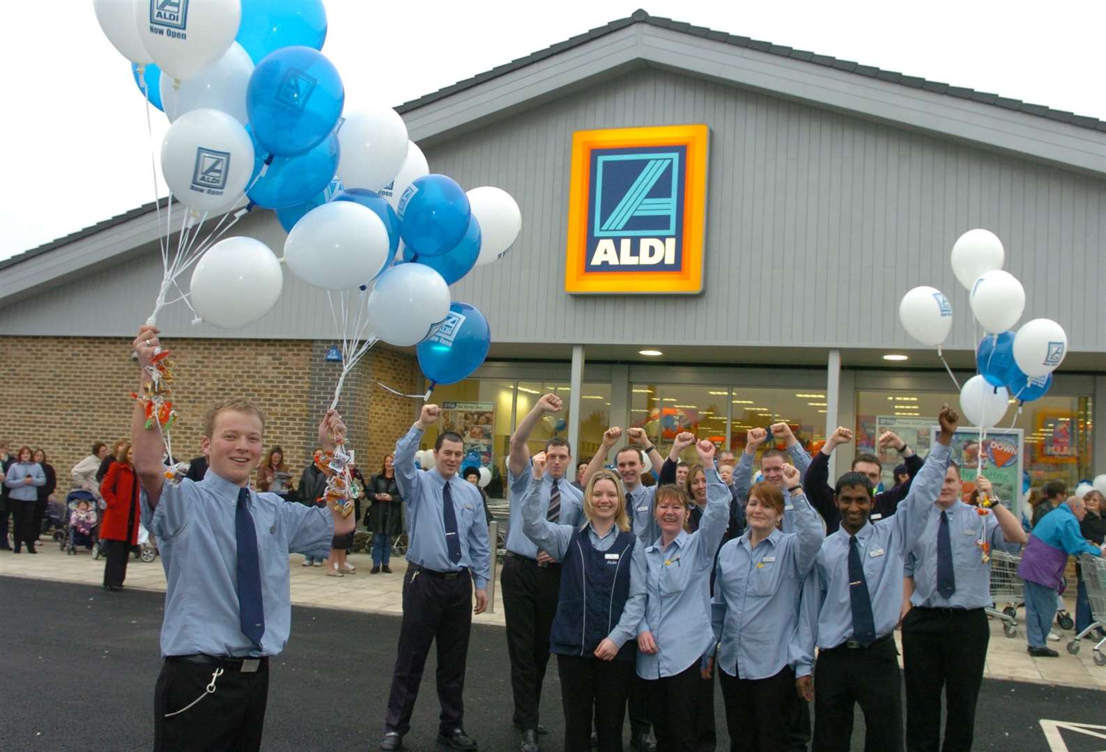 Official opening of the new Aldi store in Millennium Way, Sheerness.  Image: Mike Smith