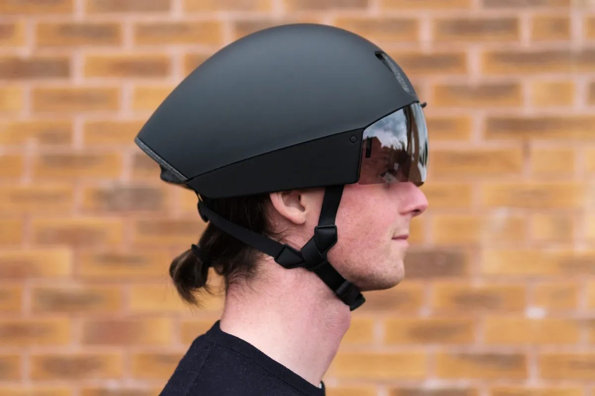 A man in a POC Procen Air helmet