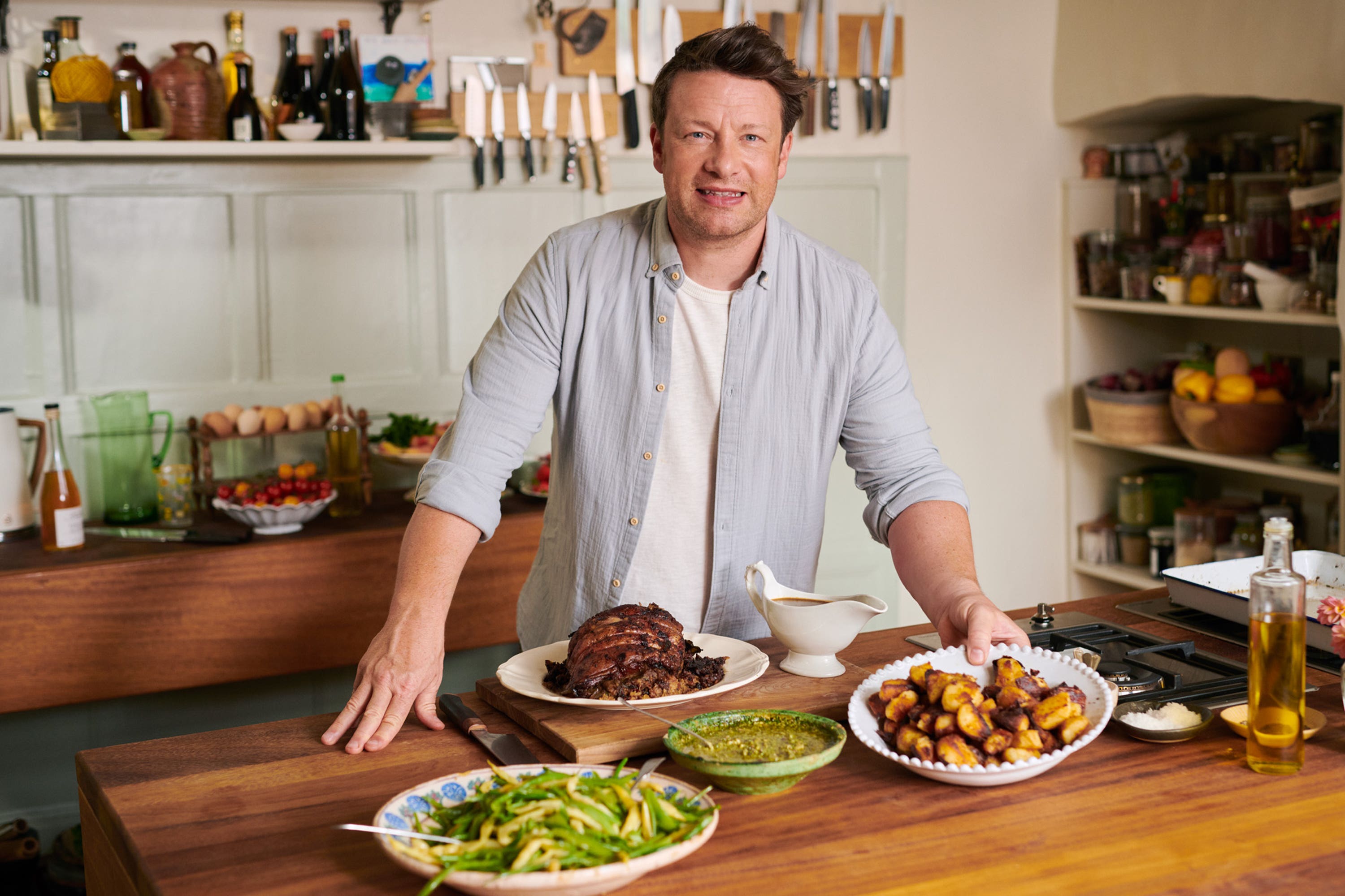 Well-known chef and local Jamie Oliver is an advocate of healthy school meals