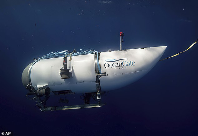 A submersible called the Titan visited the site of the Titanic wreck