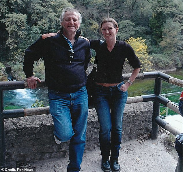 Sidonie Nargeolet with her father Paul Henri-Nargeolet, who died on the Titan