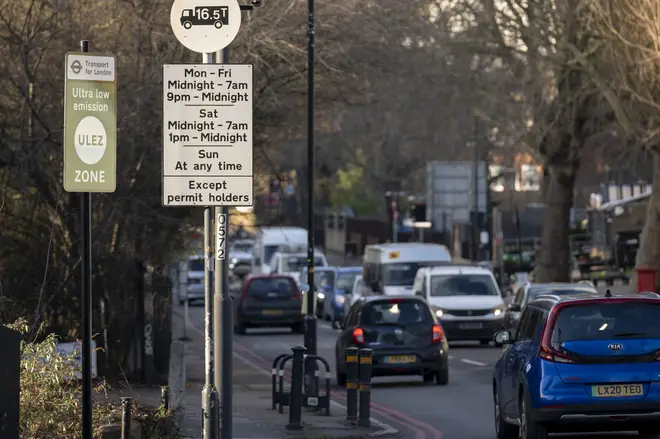 Traffic in South London 