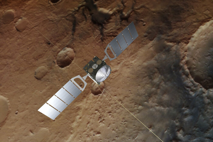 Water frost was first observed near the equator of Mars