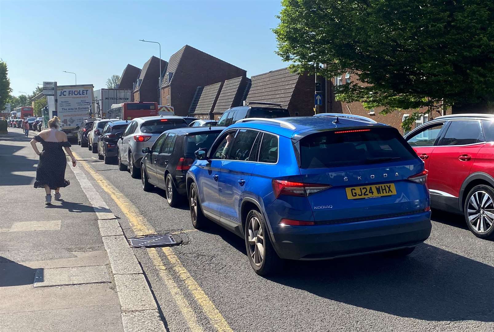 Delays in Dover in early mid May as drivers try to get into port