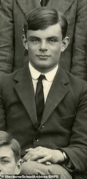 The experiment was a replica of one designed by Alan Turing (pictured) in the 1950s.