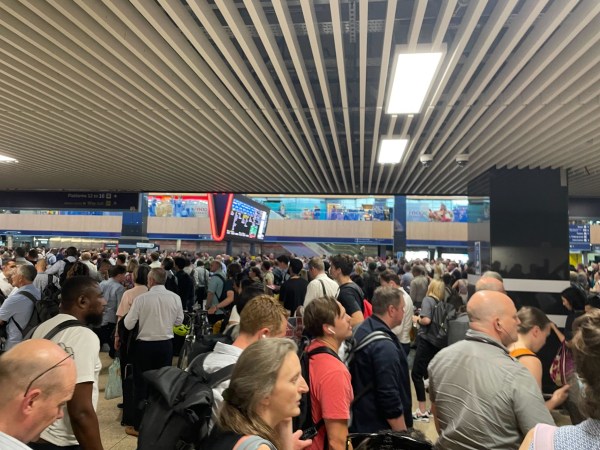 EUSTON TRAIN STATION ROSY SHEARMAN