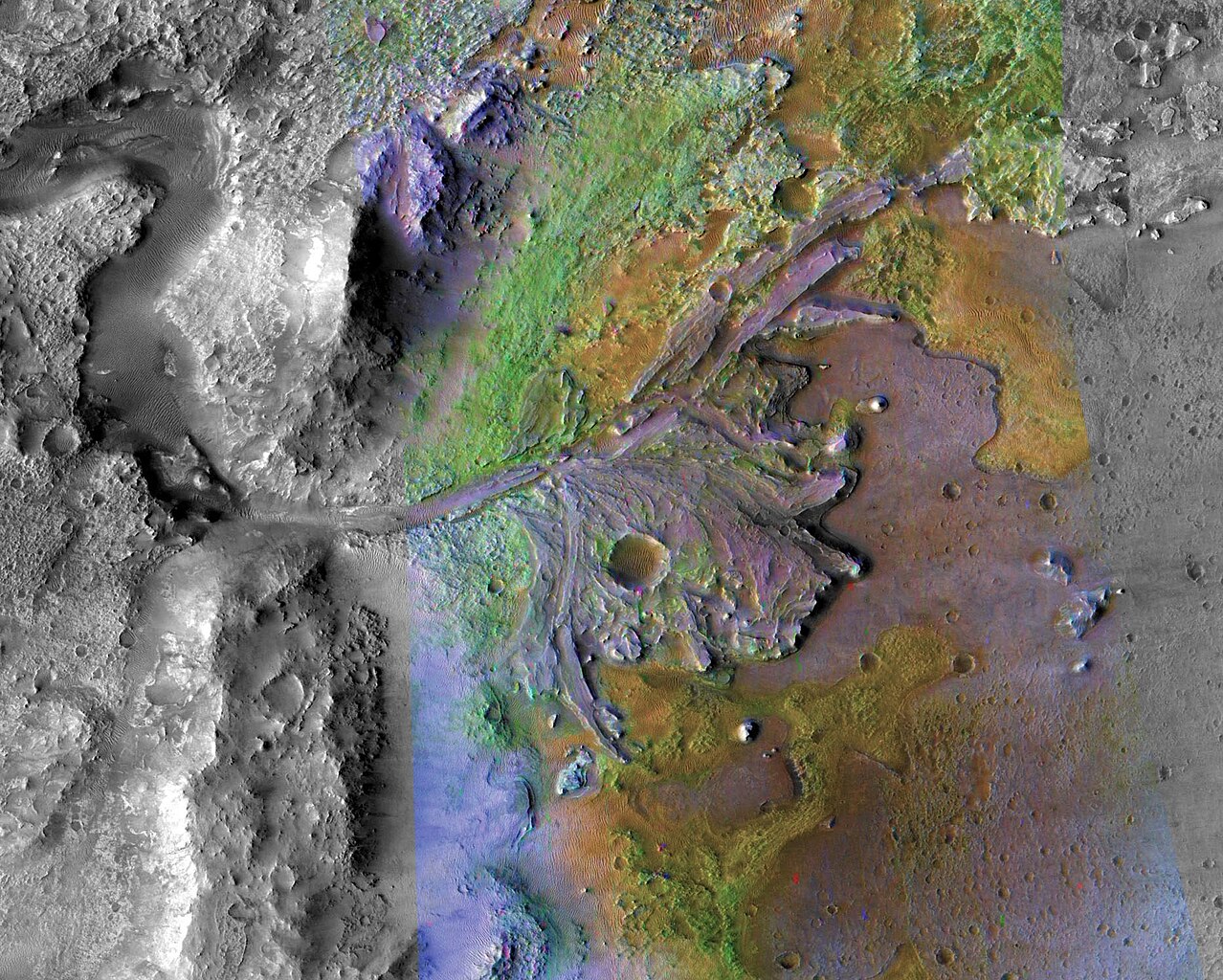 Scientists were interested in finding a completely different type of boulder on Mars