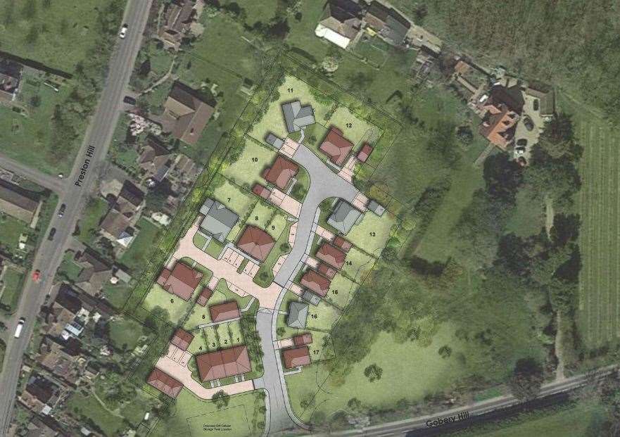 CGI and bird's eye view of what the proposed development could look like.  Image: About architecture