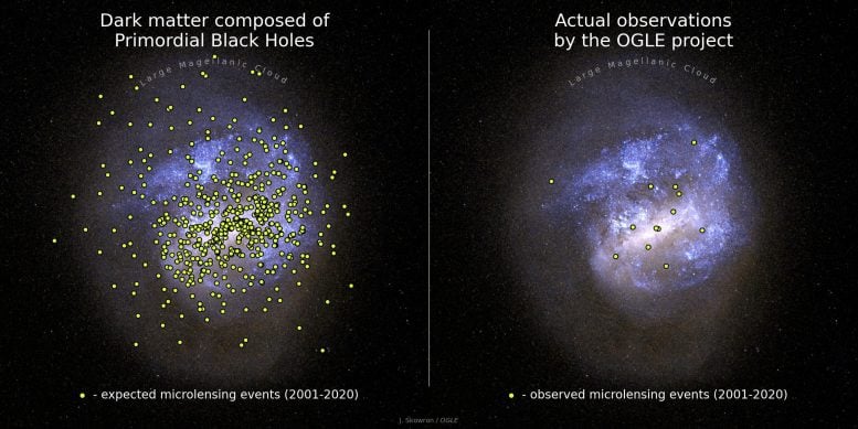 Expected vs.  observed microlensing events by massive objects towards the Large Magellanic Cloud across the Milky Way halo