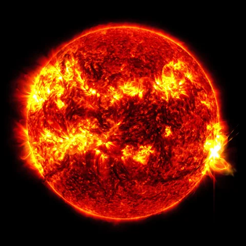 NASA/SDO The Sun's surface is particularly active at the moment, and the material it ejects has an impact on the entire solar system (Credit: NASA/SDO)