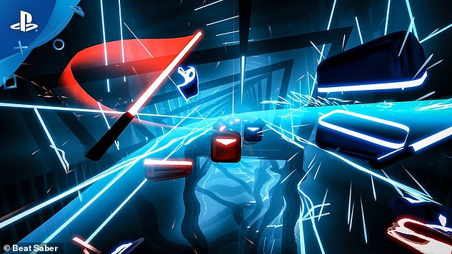 Customers will still be able to use games and apps purchased for their handsets.  However, some developers, such as the maker of Beat Saber (pictured), have announced that they will no longer support the older headset.