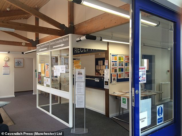 Newly qualified family doctor Dr.  Mahjabeen Asim, 45, was suspended after she was caught 'speeding up' videos of her appointments with patients - because they were taking too long.  Pictured: Victoria Road Surgery in Worthing, where she worked