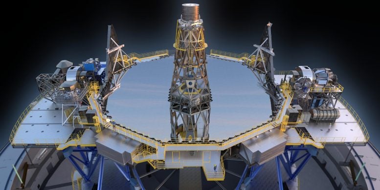 Main mirror of the Extremely Large Telescope (ELT) (M1)