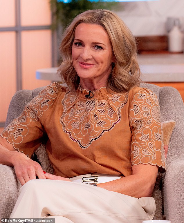 Gabby Logan has opened up about what happened to her sex life with husband Kenny after he had his prostate removed following cancer treatment (picture)