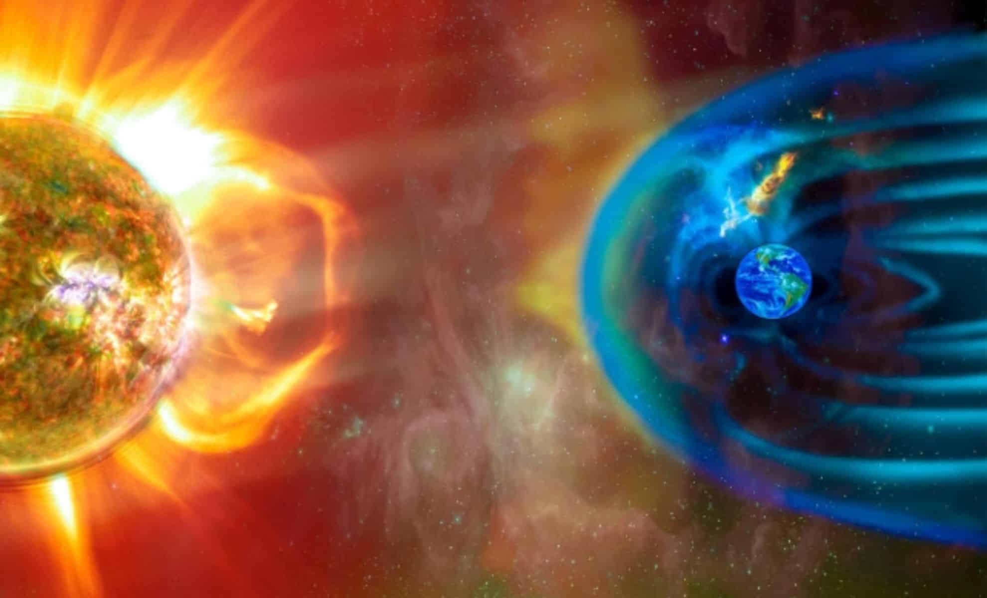 Extreme solar flares and weak magnetic fields threaten life on Earth