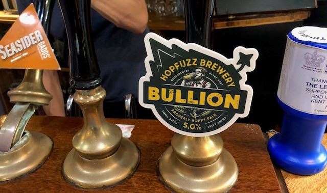 I tasted Hopfuzz Brewery's 5% Bullion but no one had ordered a pint earlier in the day and it clearly wasn't right