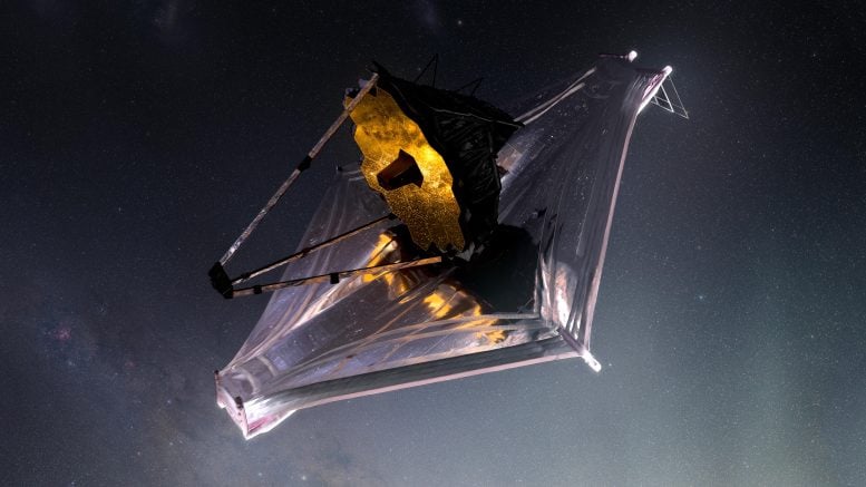 Concept by artist James Webb Space Telescope Illustration