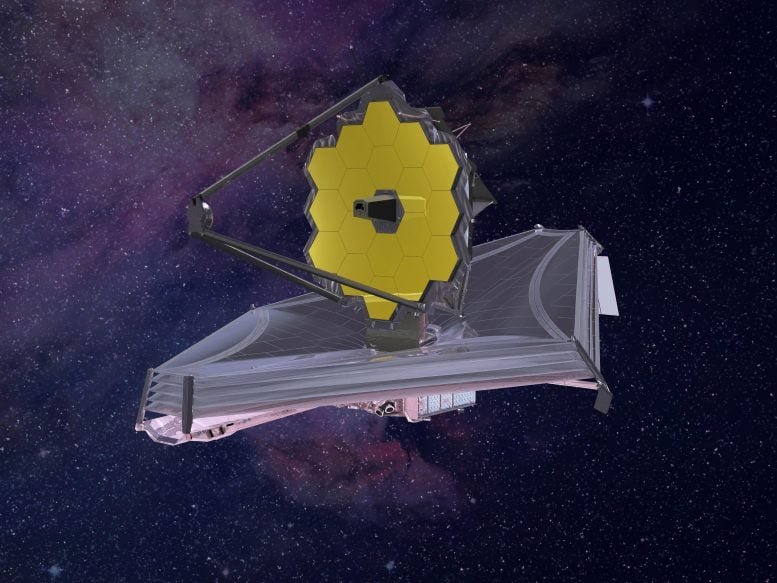 The cold side of the James Webb Space Telescope