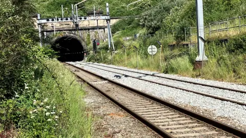 Entrance to the English end of the Severn Tunnel