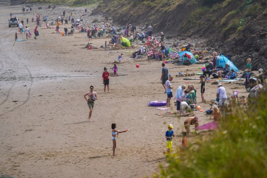 The beach is popular in the summer (Image: Ian Forsyth/Getty Images)