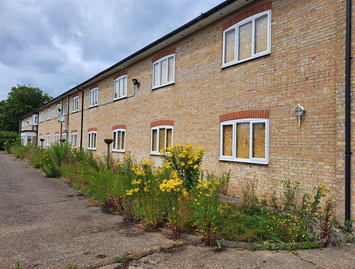 A modern extension to the Hadlow Manor Hotel