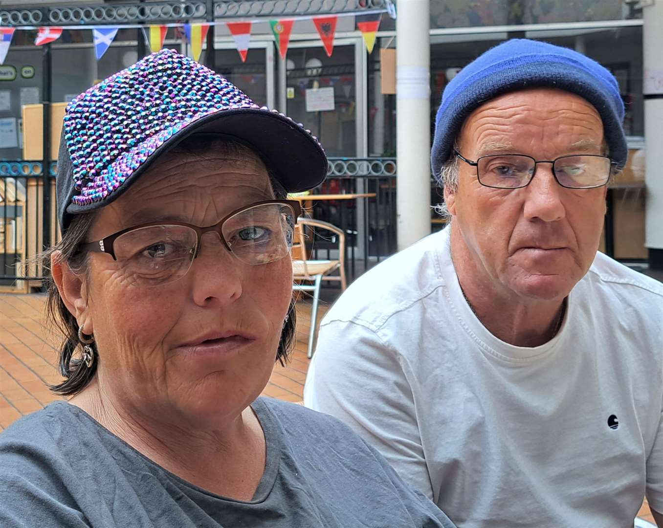 Angela Such and Jeffrey Knight are long-time customers of the Charlton Shopping Center in Dover