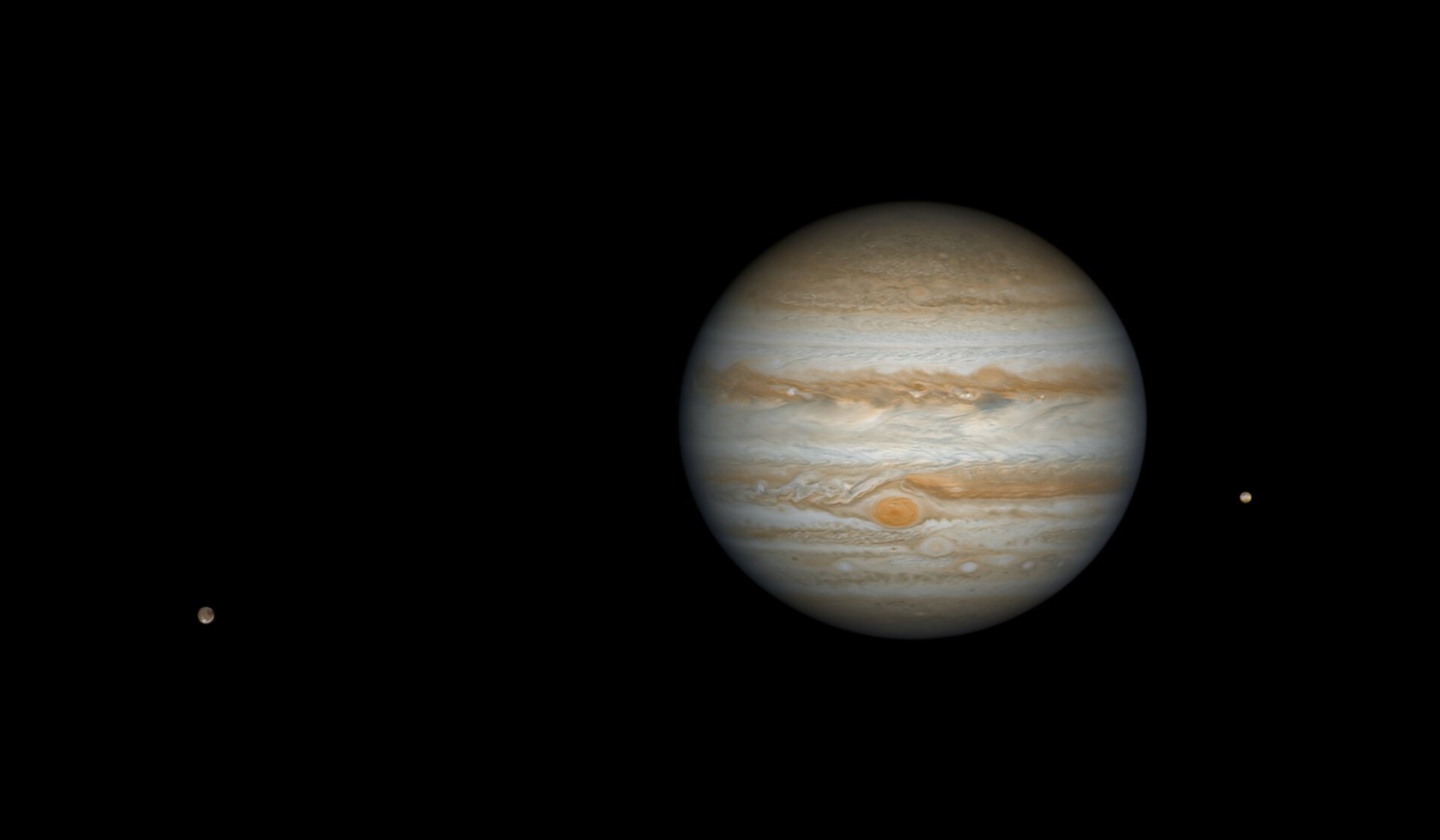 Dance of Jupiter's Moons