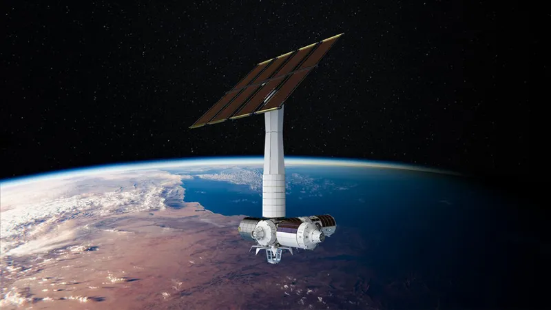 Artist's impression of the Axiom space station.  Credit: Axiom