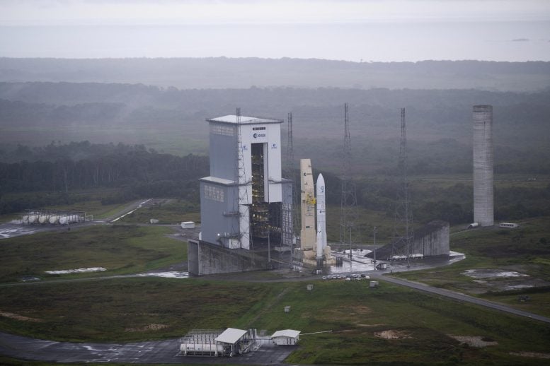 Ariane 6 Above Before take off