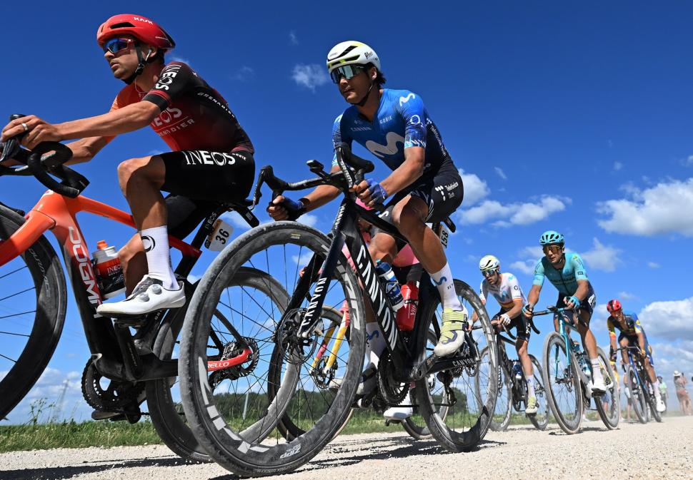 Tour de France racing shot