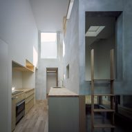 House with bright void by FujiwaraMuro Architects