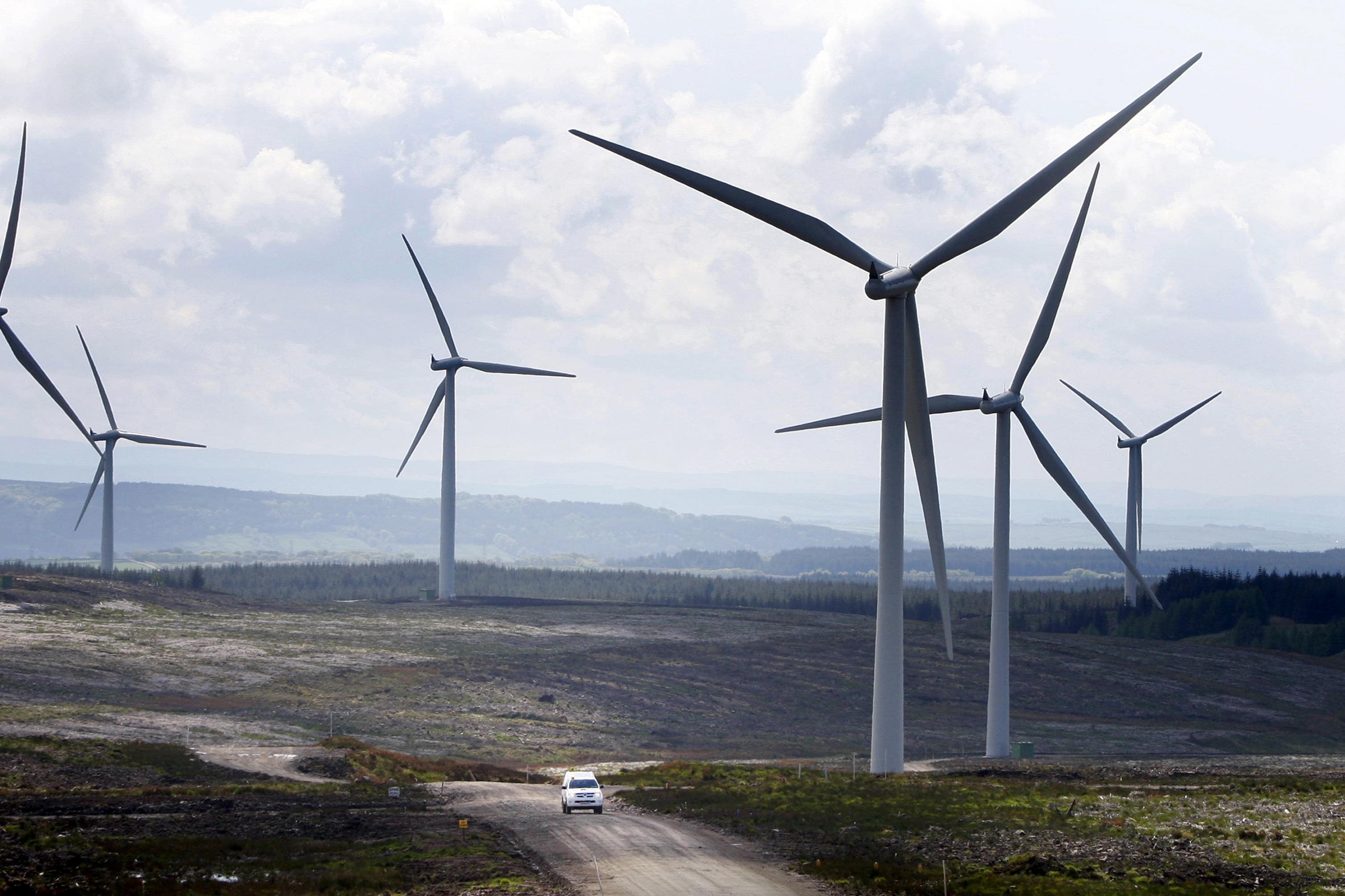 Only a small number of onshore wind farms have been built since David Cameron's government introduced the restrictions in 2015.